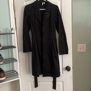 Black Elle trench coat
